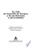 Libro La vida de Lazarillo de Tormes y de sus fortunas y adversidades