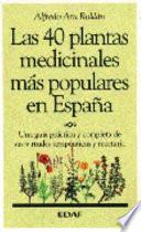 Libro Las 40 plantas medicinales más populares