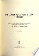 Las Cortes de Castilla y León, 1188-1988