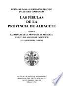 Las fíbulas de la provincia de Albacete