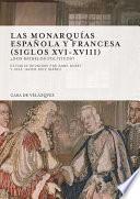 Libro Las monarquías española y francesa (siglos XVI-XVIII)