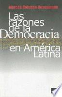 Libro Las razones de la democracia en América Latina