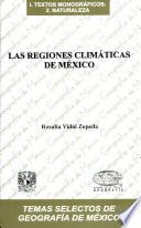 Las regiones climáticas de México 1.2.2