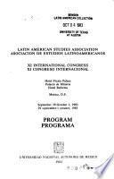 Latin American Studies Association ... International Congress