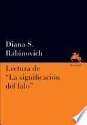 Libro Lectura de La Significación del Falo