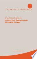 Libro Lecturas de la Fenomenología del espíritu de Hegel