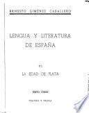 Lengua y literatura de España ...