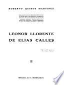 Leonor Llorente de Elías Calles