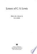 Libro Letters of C.S. Lewis