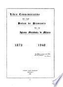 Libro conmemorativo de las bodas de diamante de la Iglesia Metodista de México, 1873-1948