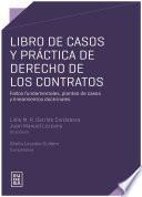 Libro Libro de casos y práctica de derecho de los contratos