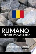 Libro Libro de Vocabulario Rumano