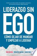 Libro Liderazgo sin ego