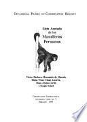 Lista anotada de los mamíferos peruanos