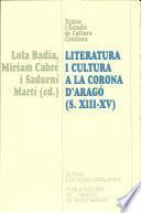 Literatura i cultura a la Corona d'Aragó (segles XIII-XV)