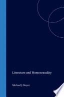 Libro Literature and Homosexuality