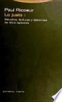 Libro Lo justo II