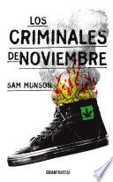 Libro Los criminales de noviembre