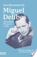 Libro Los discursos de Miguel Delibes