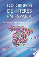 Libro Los Grupos de interés en España