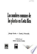Los nombres comunes de las plantas en Costa Rica