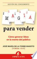 Libro Magia para vender