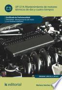 Libro Mantenimiento de motores térmicos de dos y cuatro tiempos. TMVG0409