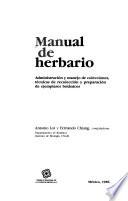 Manual de herbario