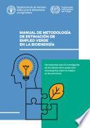 Libro Manual de metodología de estimación de empleo verde en la bioenergía