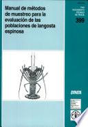Manual de métodos de muestreo para la evaluación de las poblaciones de langosta espinosa
