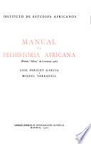 Manual de prehistoria africana