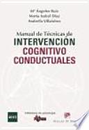 Libro Manual de técnicas de intervención cognitivo-conductuales