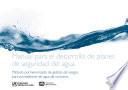 Libro Manual para el desarrollo de planes de seguridad del agua