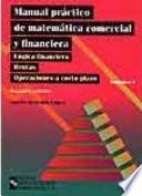 Libro Manual práctico de matemática comercial y financiera