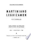 Martiniano Leguizamón, en su homenaje