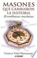 Libro Masones que cambiaron la historia