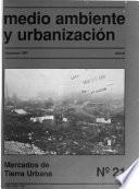 Medio ambiente y urbanización