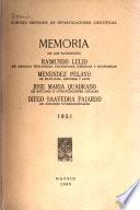 Memoria de los Patronatos Raimundo Lulio, de ciencias teologicas, filosoficas, juridicas y economicas
