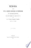 Memoria leida en la Academia Matritense de Jurisprudencia y Legislación en la sesion inaugural del curso de 1874 á 75