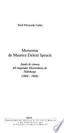 Memorias de Maurice Delezé Spruch