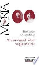 Libro Memorias del general Thiébault en España (1801-1812)