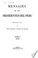 Mensajes de los presidentes del Perú