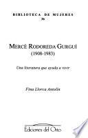 Mercè Rodoreda Gurguí (1908-1983)