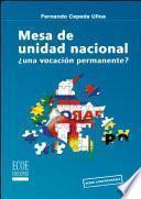 Libro Mesa de unidad nacional