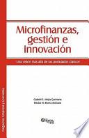 Libro Microfinanzas, Gestion E Innovacion