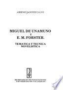 Miguel de Unamuno y E.M. Forster