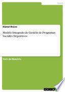 Libro Modelo Integrado de Gestión de Programas Sociales Deportivos