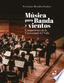Libro Música para Banda y vientos