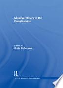 Libro Musical Theory in the Renaissance