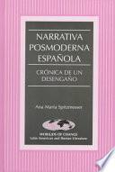 Libro Narrativa posmoderna española